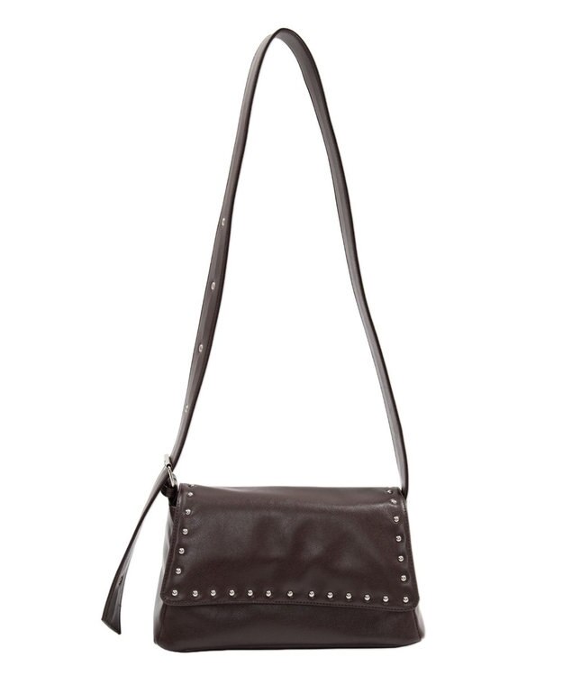 WEGO フラップスタッズショルダー ブラウン