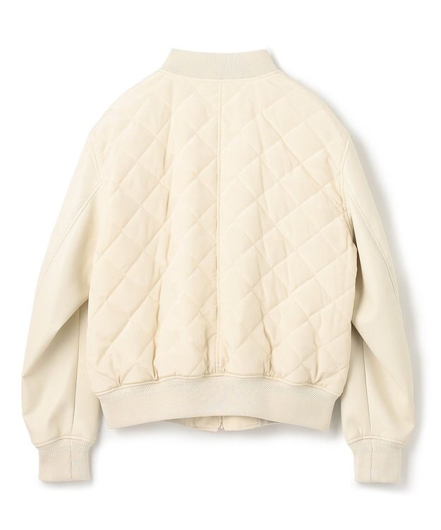 BEIGE， PEONY / スタジアムジャンパー Ecru x Ecru