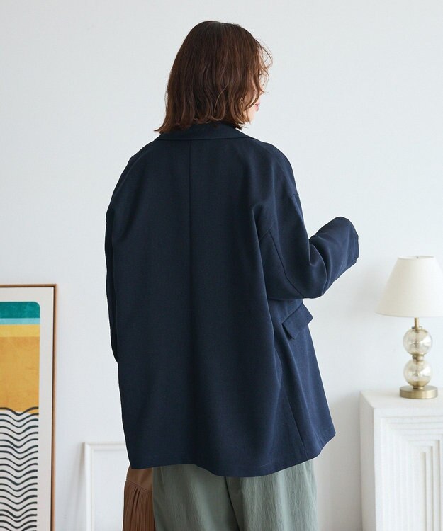 Green Parks Ｗオーバージャケット Navy