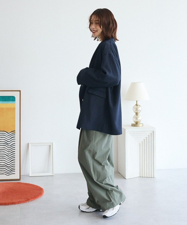 Green Parks Ｗオーバージャケット Navy