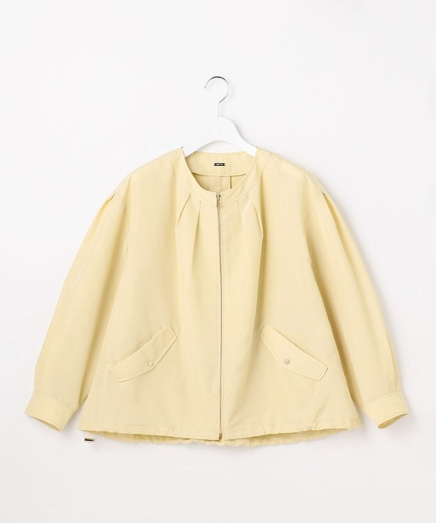 ANY SIS 【花粉リリース】スプリングコンフォート ブルゾン シトラスイエロー