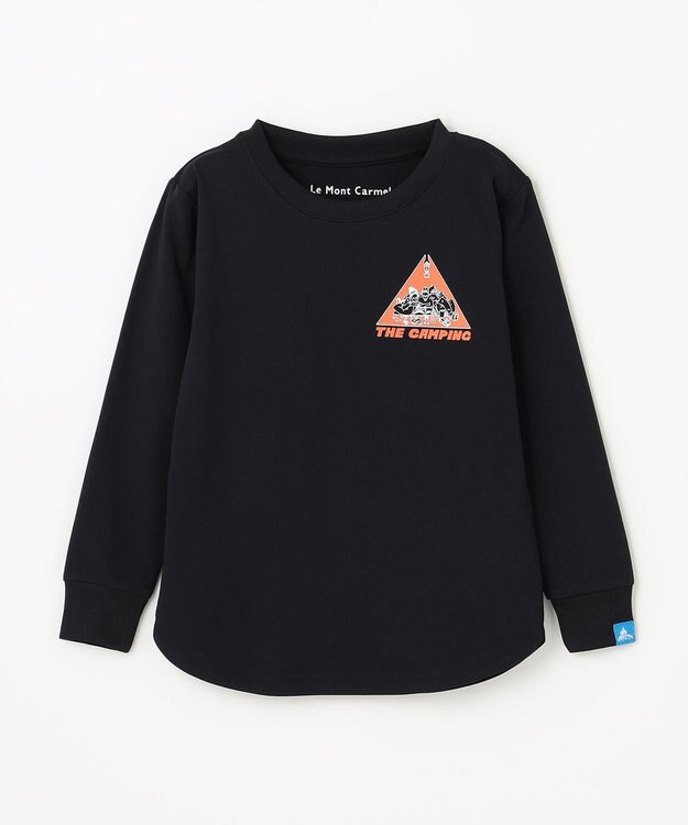 SHARE PARK LADIES 【KIDS】UVカット アートコラボロングTシャツ〈CAMP〉