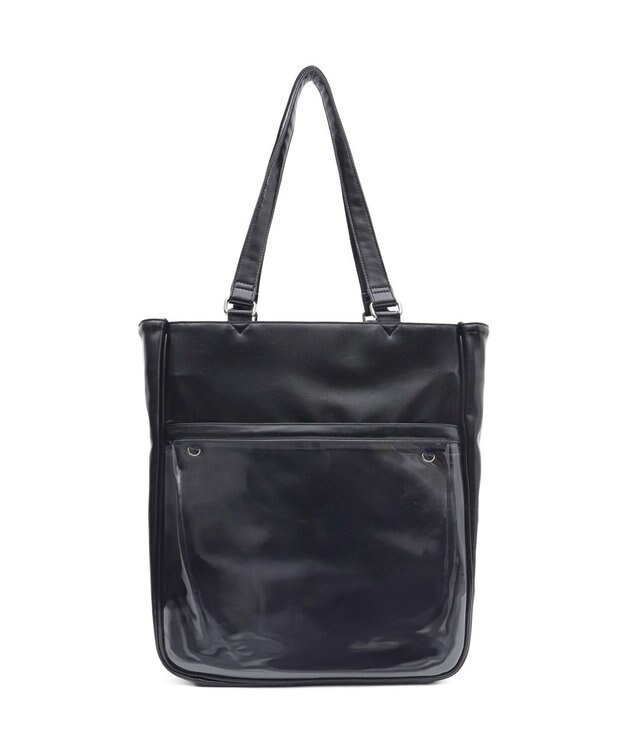 WEGO 【痛バ＆推し活グッズ】うちわビッグ痛トート ブラック