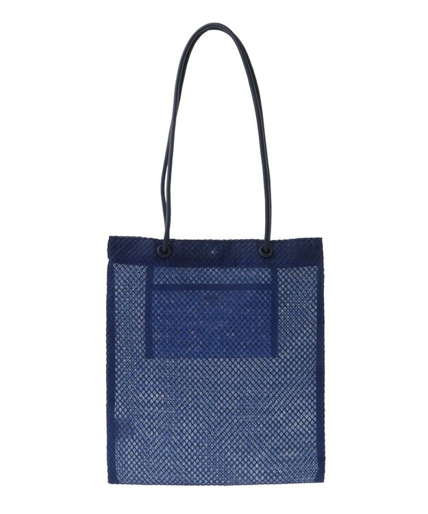 Green Parks ａｎｄｍｉｋｋａ．メッシュＡ４トートバッグ Navy