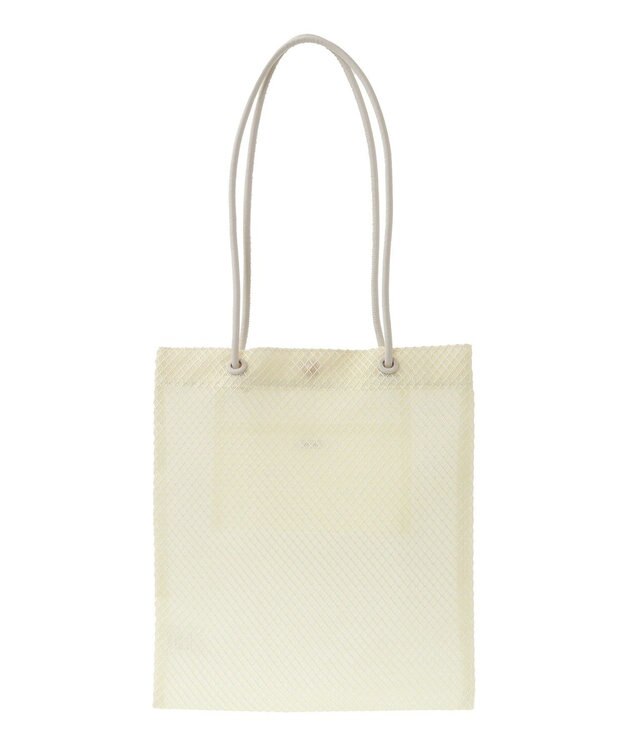 Green Parks ａｎｄｍｉｋｋａ．メッシュＡ４トートバッグ Ivory