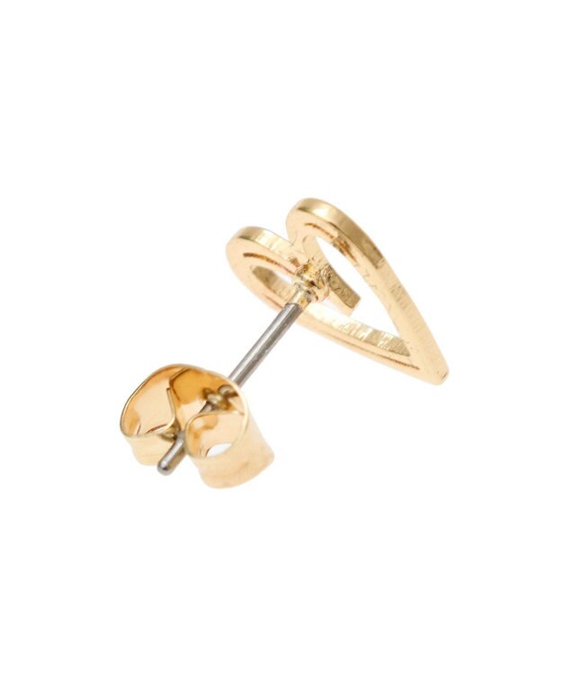 AMERICAN HOLIC スモールハートピアス Gold