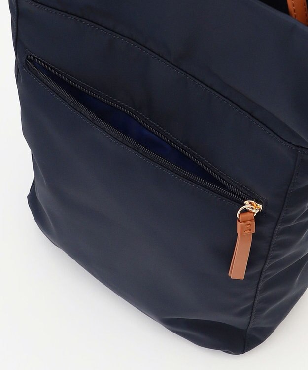 LA BAGAGERIE ダブルフロントポケット2WAYビッグショルダー ネイビー