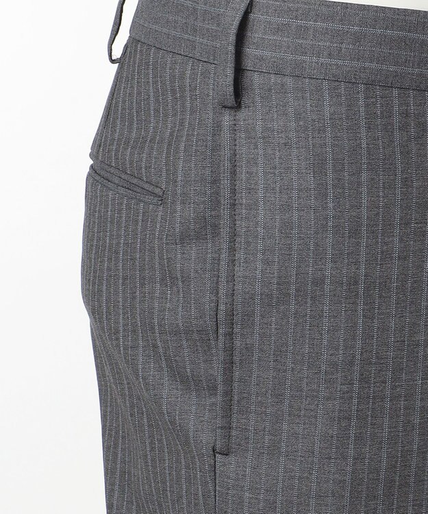 J.PRESS MEN 【ESSENTIAL CLOTHING】オルタネートストライプ スーツ ライトグレー系1