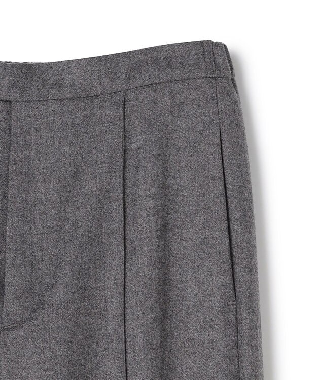 uncrave フランネル フレアパンツ チャコール