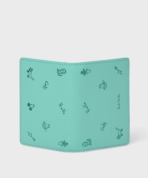 Paul Smith カラードゥードゥル パスケース ミントグリーン