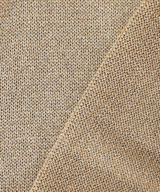 BEIGE， SPESSARTINE / Vネッククロップドカーディガン Gold