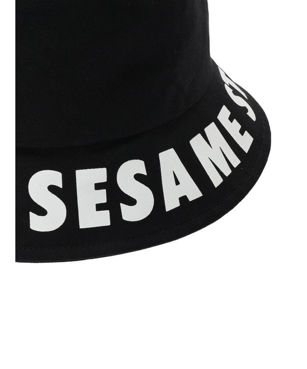 AMERICAN HOLIC プリントバケットハット／セサミストリート Black