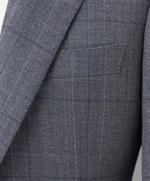 GOTAIRIKU 【ZEGNA/ゼニア】エレクタ スーツ(サックスブルーチェック) サックスブルー×チェック