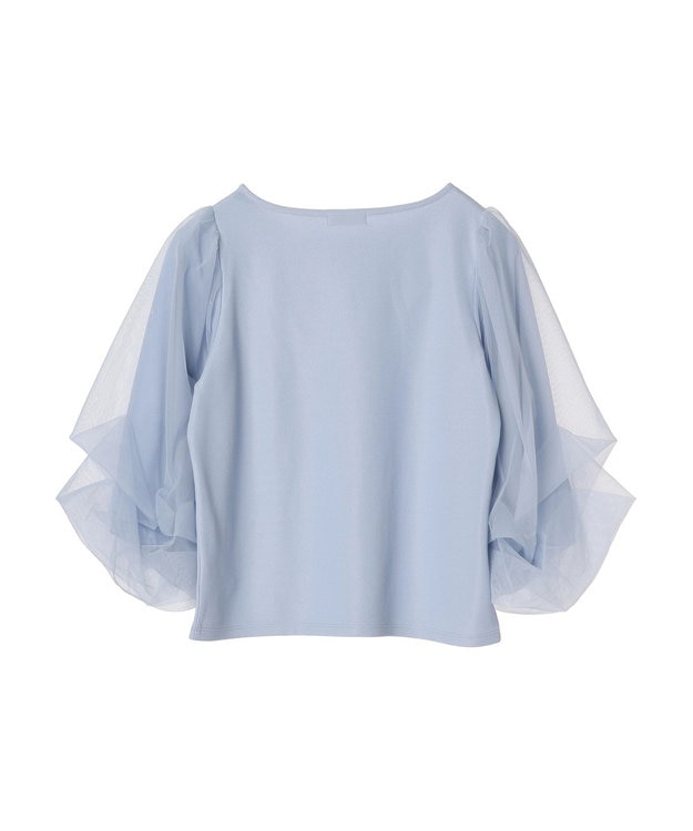 earth music&ecology キラキラストーンプルオーバー Grayish Blue