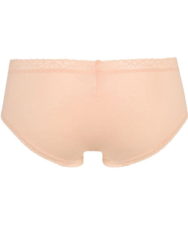 Wing ショーツ　【デイリーフィットやわらかコットン】　ここちよいフィット感　はきこみ丈あさめ　EC2200　ウイング／ワコール オレンジ