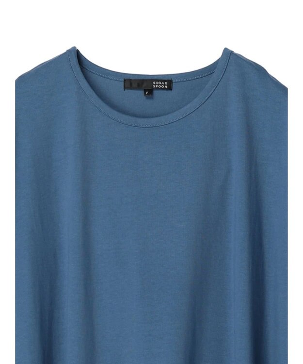 Green Parks ・ＳＵＧＡＲ　ＳＰＯＯＮ　カットフレアワンピース Blue