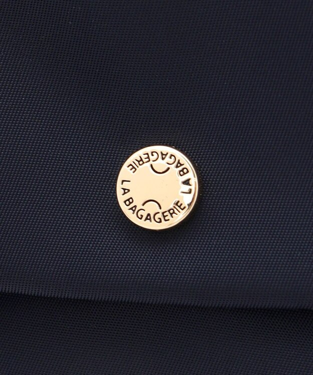 LA BAGAGERIE ダブルフロントポケット2WAYビッグショルダー ネイビー