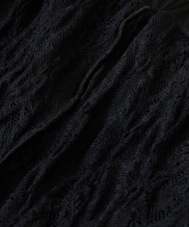 Green Parks ■ＥＳＣＡＲ　２ｗａｙレースセミワイドパンツ Black