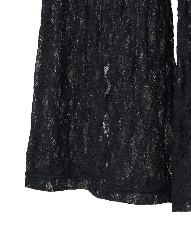 Green Parks ■ＥＳＣＡＲ　２ｗａｙレースセミワイドパンツ Black