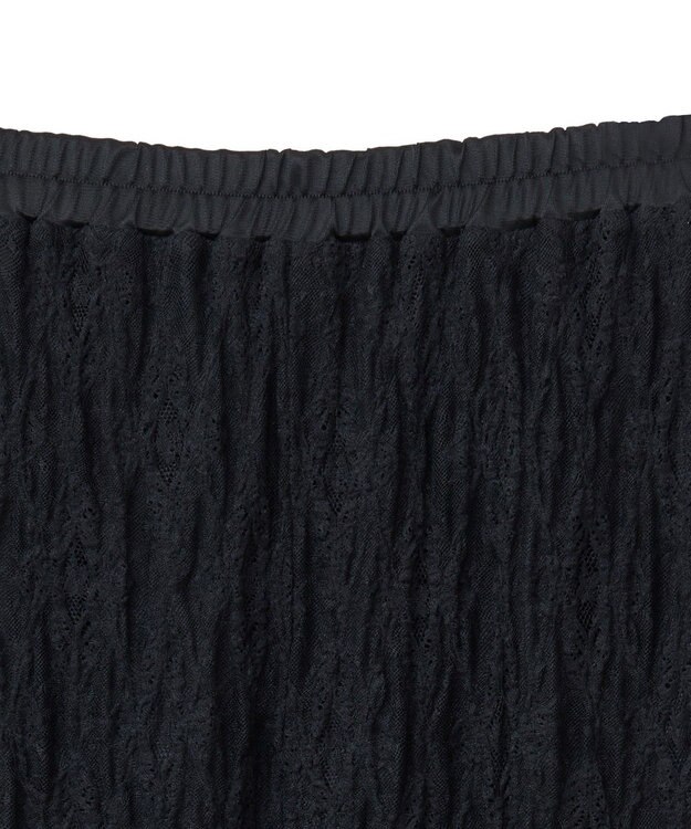 Green Parks ■ＥＳＣＡＲ　２ｗａｙレースセミワイドパンツ Black