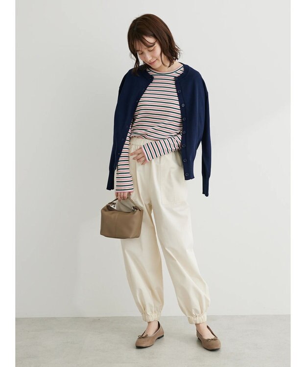 Green Parks ・ＥＬＥＮＣＡＲＥ　ＤＵＥ　ベイカージョガーパンツ Off White