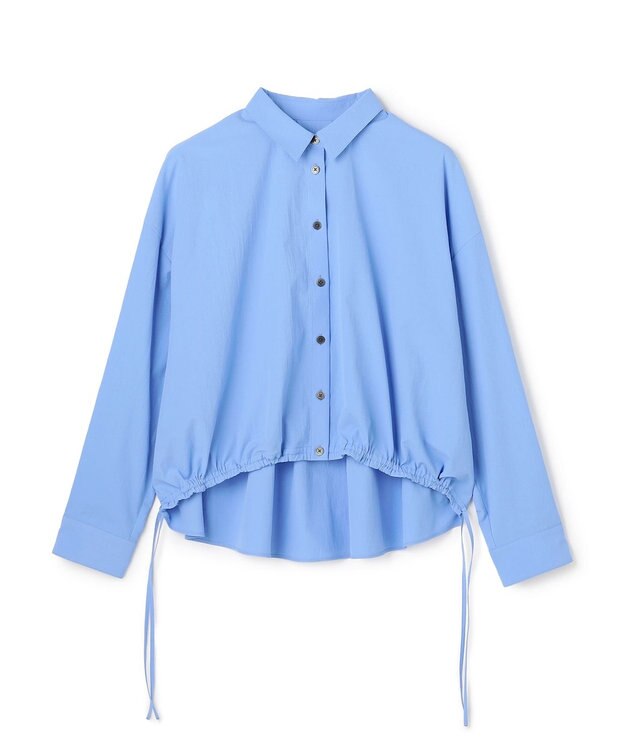 UNFILO L 【WEB限定カラー】ドロスト イージーケアシャツ ブルー