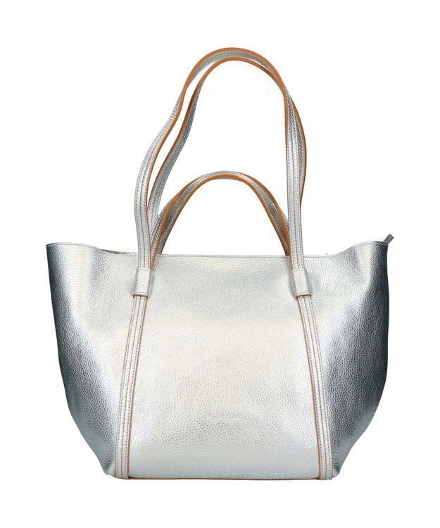 INTER-CHAUSSURES 【RIPANI】A4対応ダブルハンドルトート シルバー