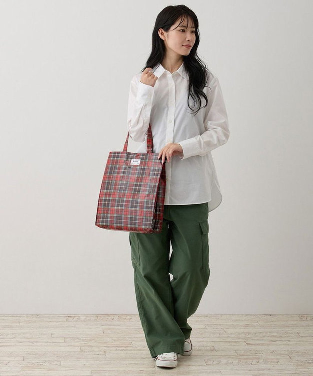 ROOTOTE 1294【A4サイズ収納】EU.A4アーキャトル.ラミネート-N 02：レッド