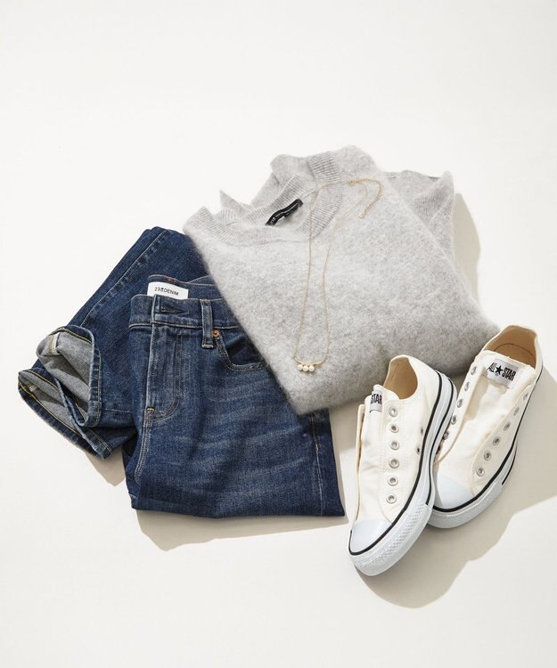 23区 アコヤパール ネックレス ゴールド系