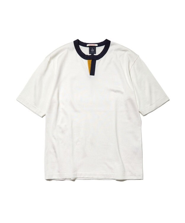 J.PRESS MEN 【J.PRESS ORIGINALS】Bright Jersey Regatta T-Shirt / Japan Made ホワイト系