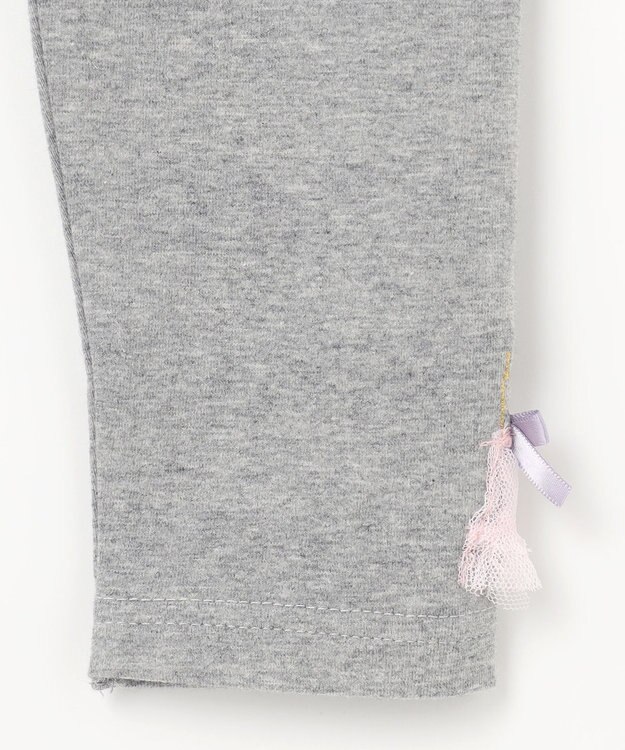 ANY KIDS ドレスモチーフ付きレギンス グレー