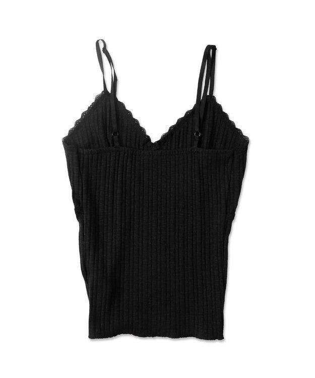 WEGO レースニットビスチェ ブラック