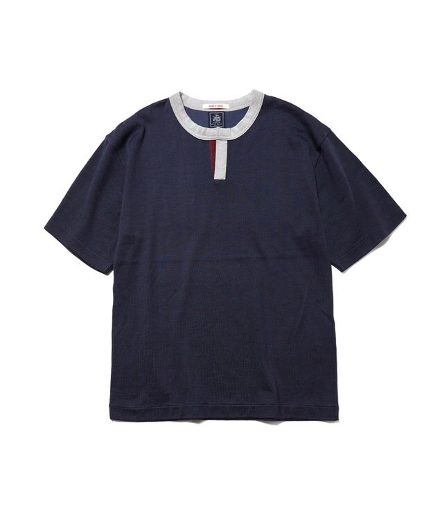 J.PRESS MEN 【J.PRESS ORIGINALS】Bright Jersey Regatta T-Shirt / Japan Made ネイビー系
