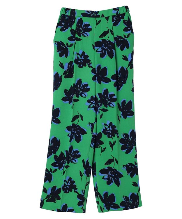 AMERICAN HOLIC 美・美・美アソートプリントストレートパンツ Flower