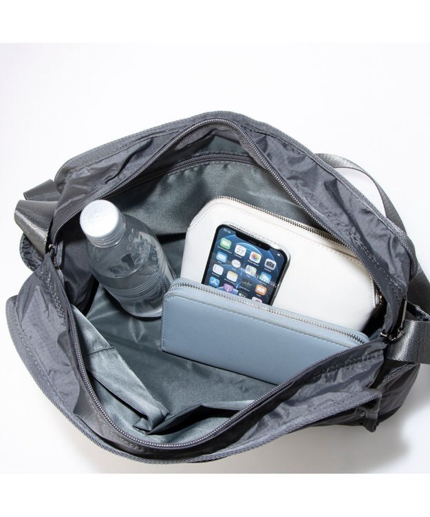 Y'SACCS 【Y’SACCS vous et】リップストップナイロンショルダー Mサイズ グレー