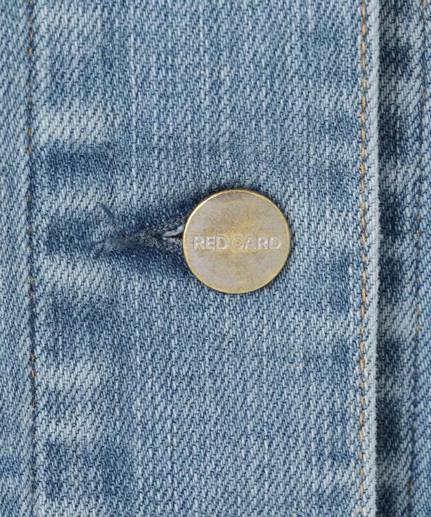 23区 S 【再入荷/RED CARD TOKYO×23区】オーバーサイズ デニム ジャケット ライトブルー