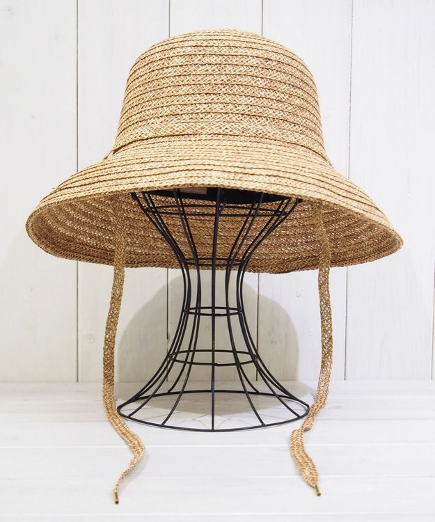 石田製帽 ペーパーブレード 3WAY ソフトセーラハット(汚れ防止テープ付き）〈折り畳めるサイズ調整可〉 ベージュ