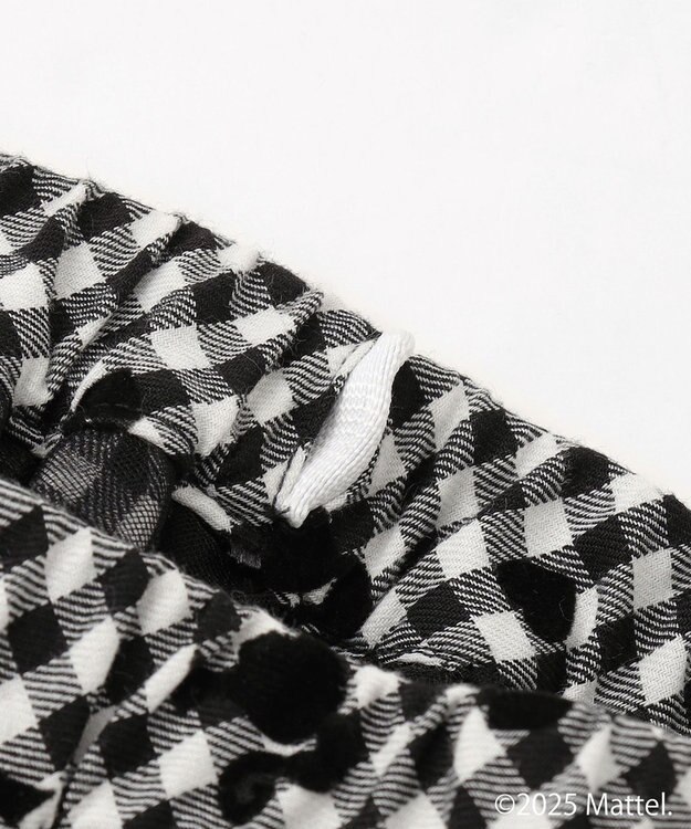 ANY KIDS 【Barbie(TM)】リバーシブルスカート ブラック