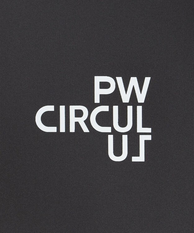 PW CIRCULUS 【イージーケア / 軽量 / 一枚でサマになる】【MEN】 ロングスリーブ モックネック ブラック系