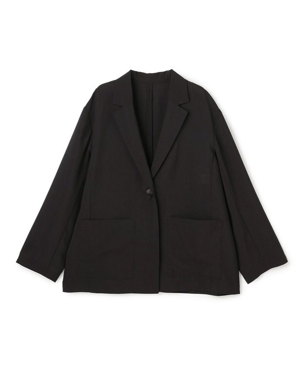 UNFILO シアー オーバージャケット ブラック