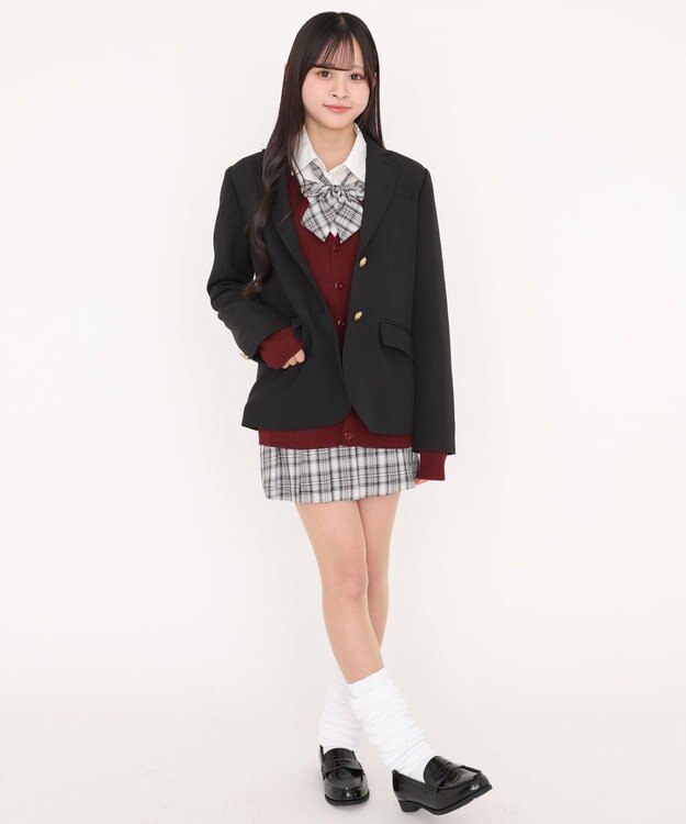 WEGO 【SCHOOLITEM】スクールブレザー ブラック