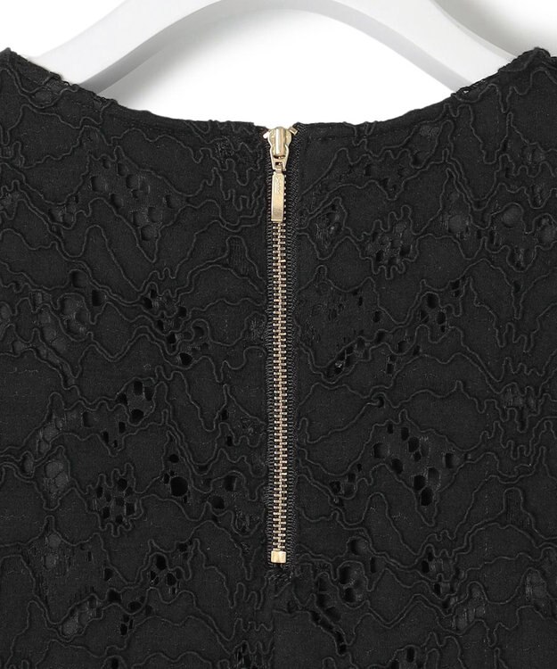 23区 S 【APPLAUDIR】シアーコンビ レースドレス ブラック系