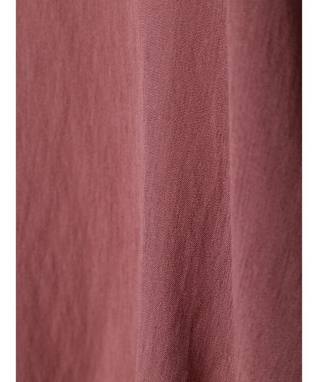 CRAFT STANDARD BOUTIQUE ヴィンテージボイルミルフィーユ襟付きシャツチュニック Pink