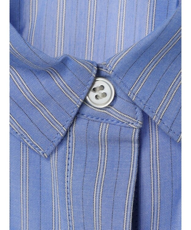 AMERICAN HOLIC サラックールフレンチスリーブシャツ Stripe Navy