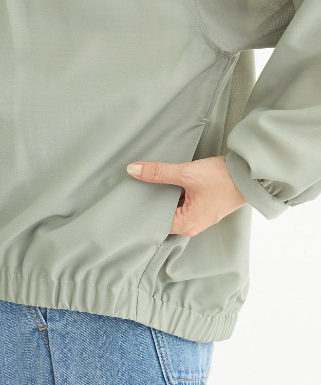 Green Parks イージーケア　シャツブルゾン Khaki