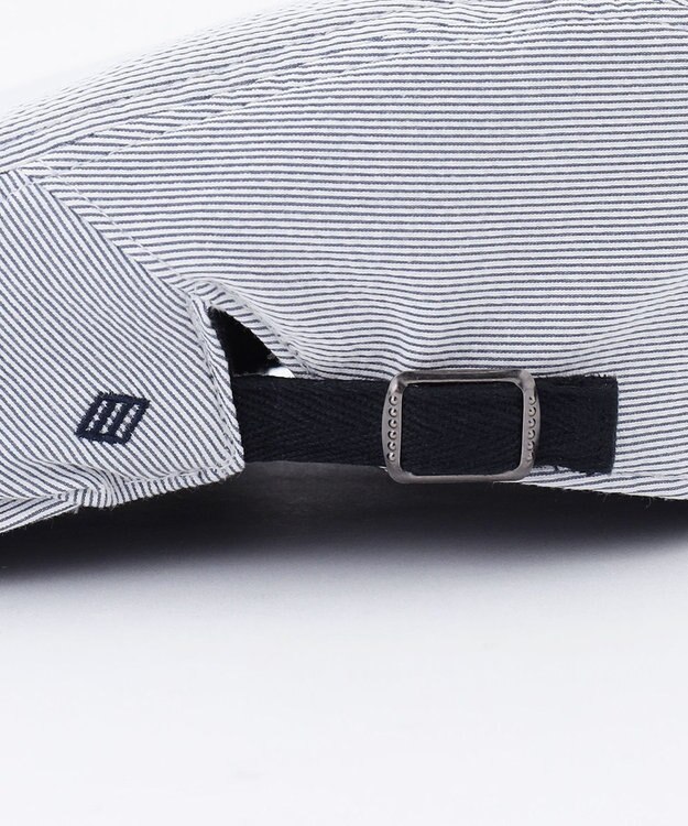 JOSEPH ABBOUD 【サイズ調整可】コードレーンサッカー ハンチング ブルー系1