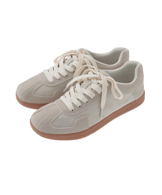 Green Parks ソフトコンビスニーカー Light Gray
