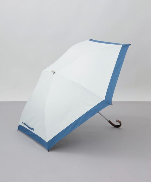 AURORA 【WEB限定】 バイカラー晴雨兼用傘（折りたたみ） ホワイト