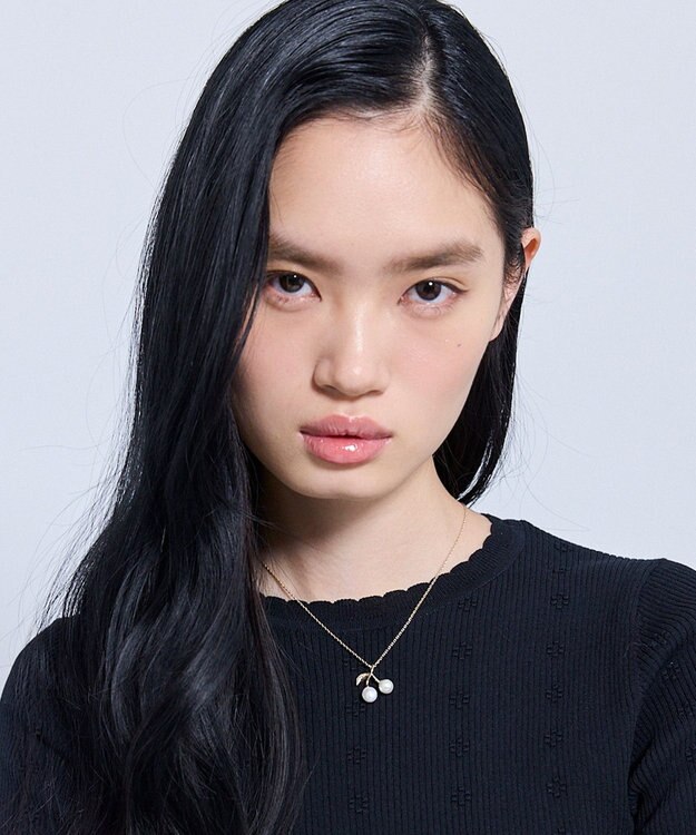TOCCA PEARL CHERRY NECKLACE 淡水パールネックレス ゴールド系