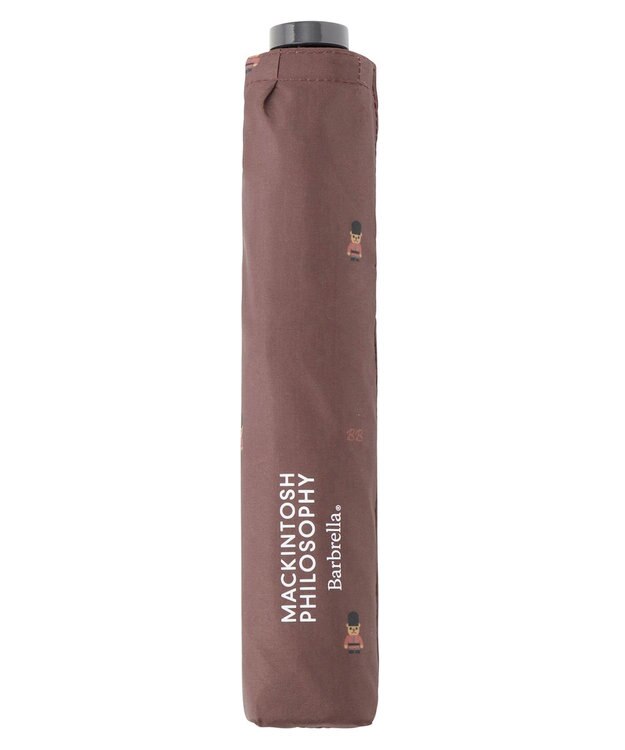 MOONBAT 【大きめ】マッキントッシュ フィロソフィー 折りたたみ傘 Barbrella 超軽量 約110g バッキンガムベア 55cm ワイン
